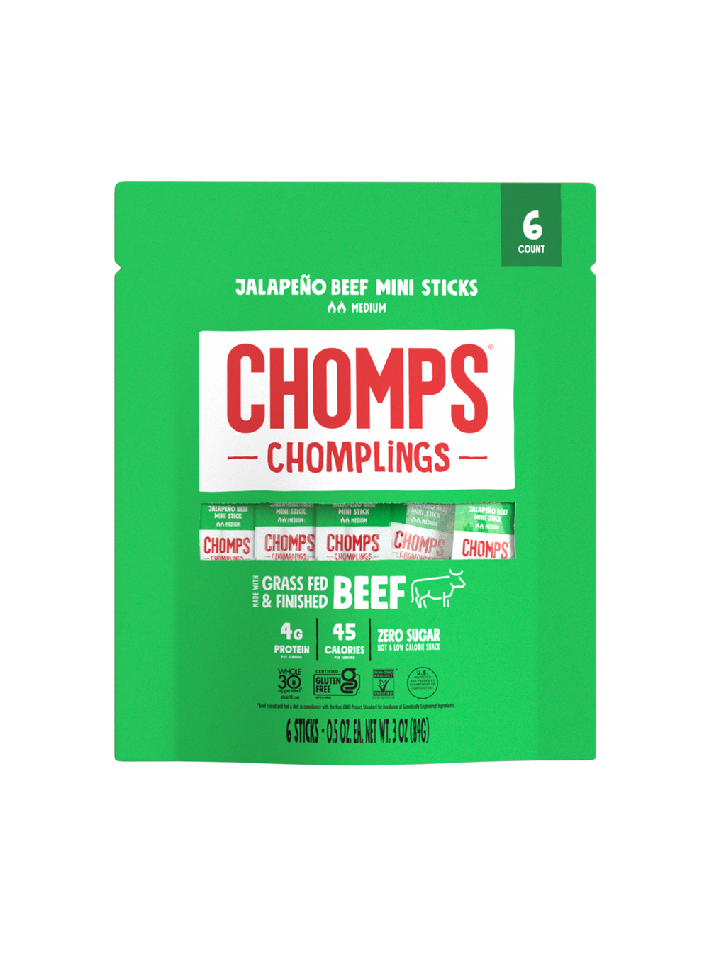 6 ct. Jalapeno Beef Chomplings