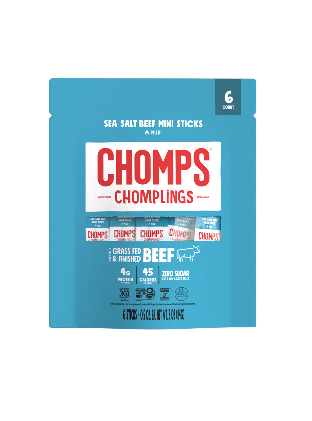 6 ct. Sea Salt Beef Chomplings