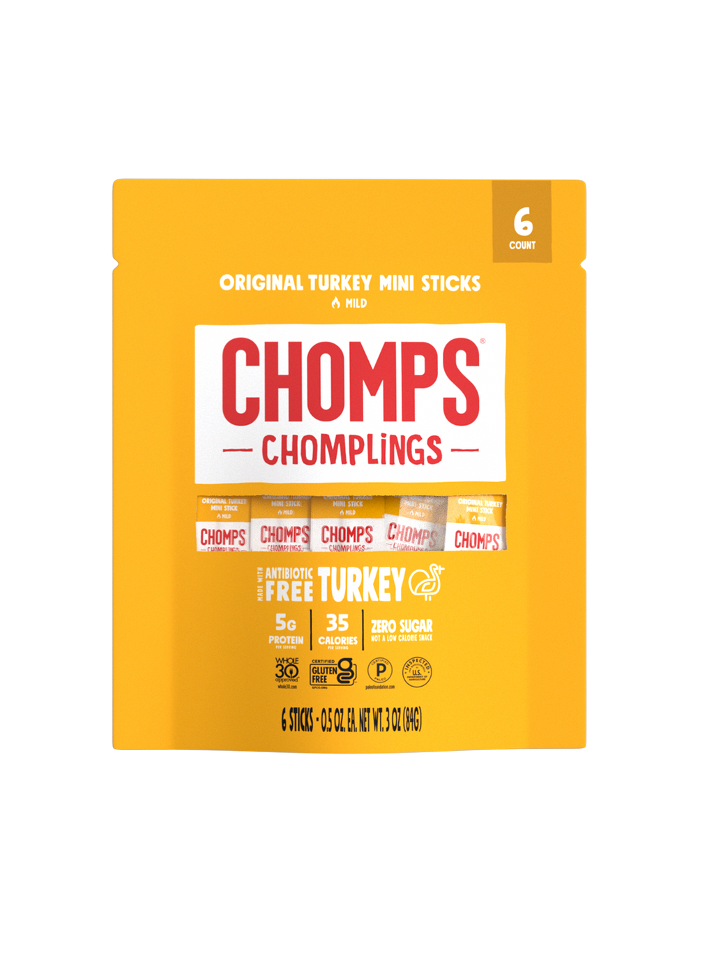 6 ct. Original Turkey Chomplings