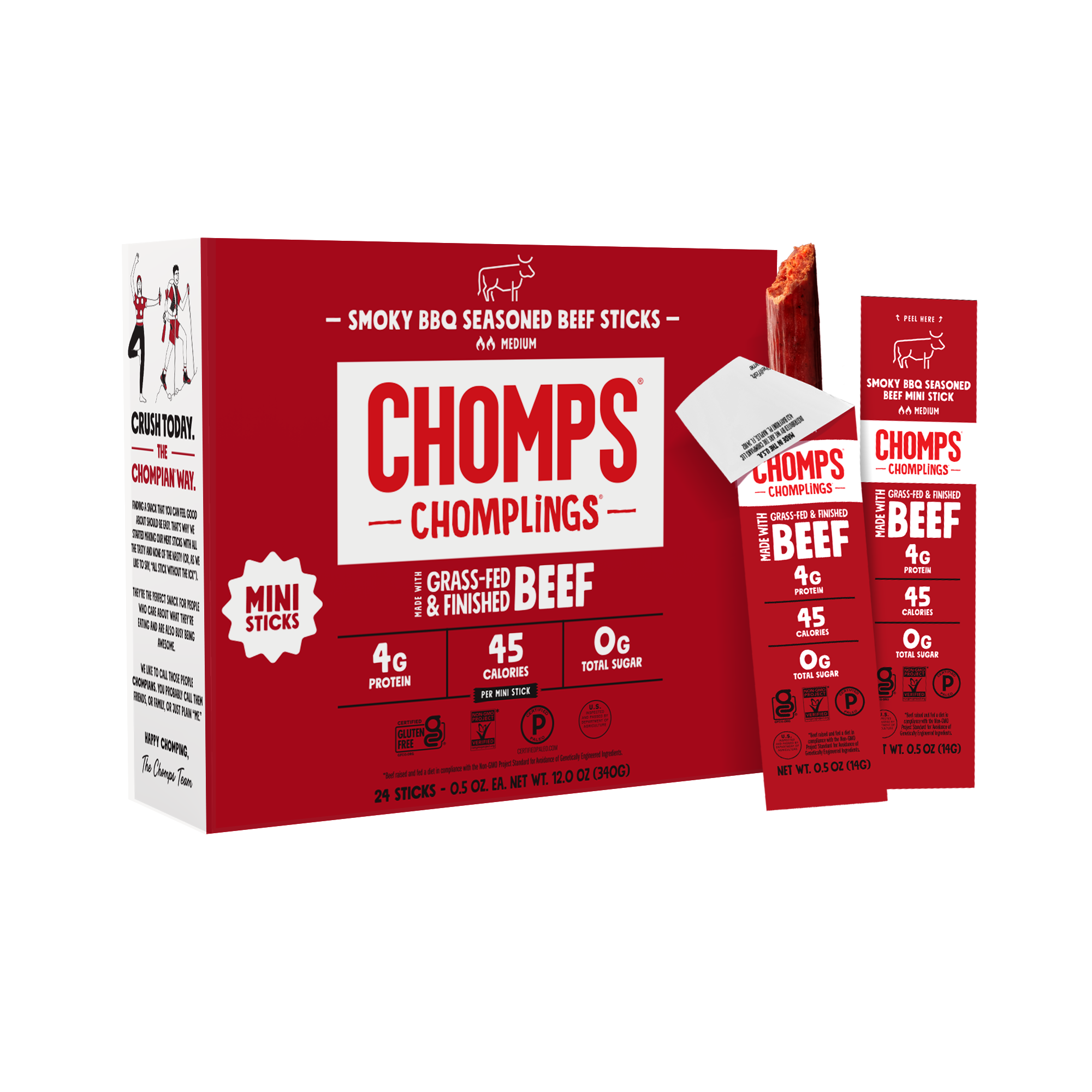 Smoky BBQ Beef Chomplings